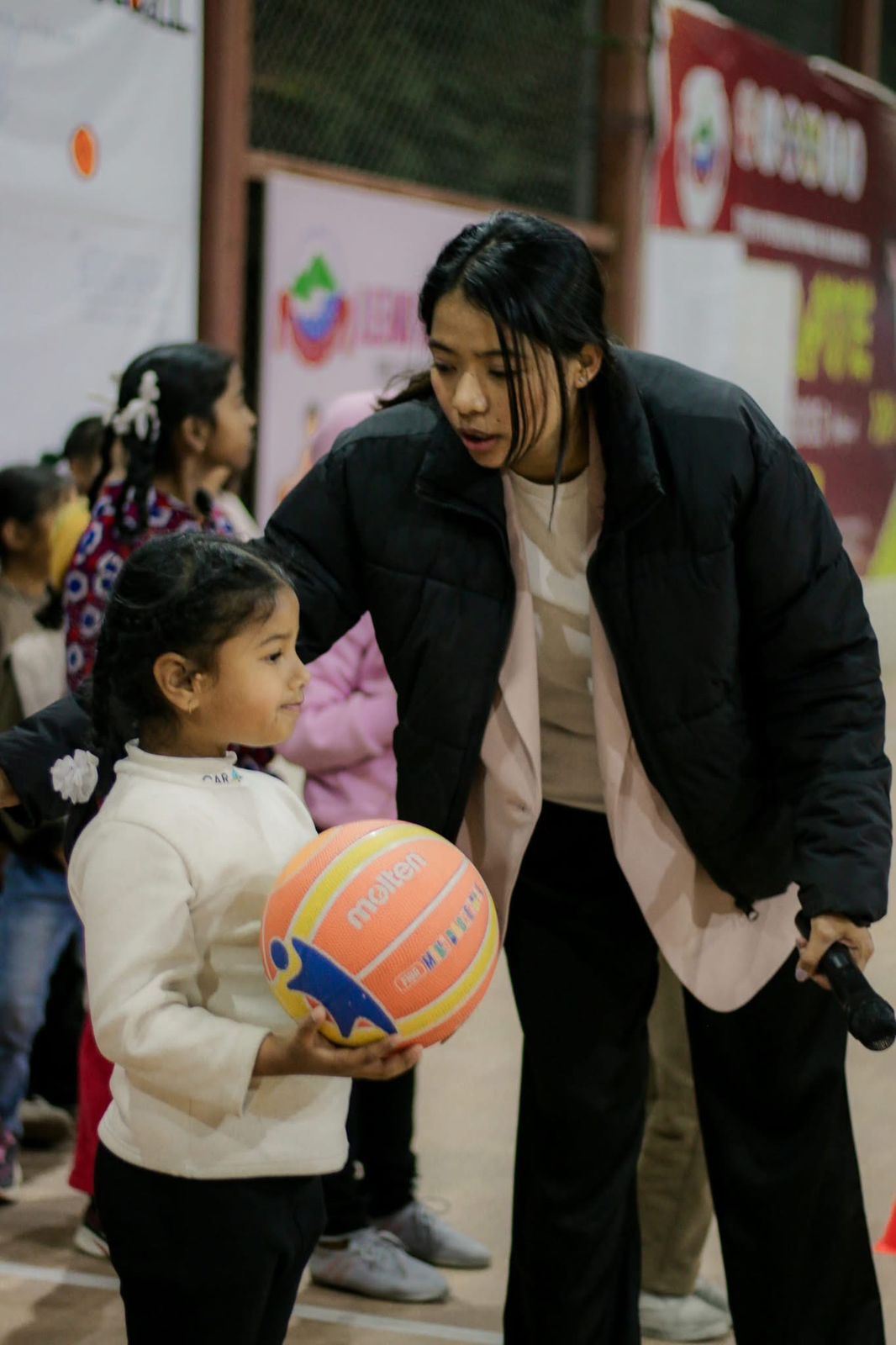 Lead Her Game coaching session with a young participant